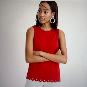 NWT J. Crew Grommet Top, 00